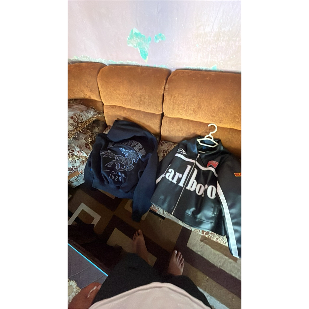 jaket marlboro