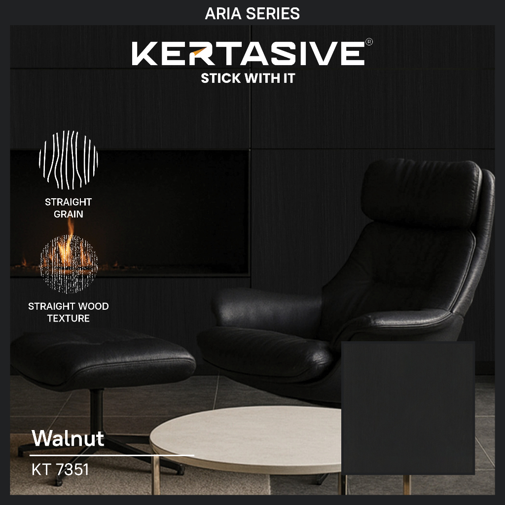 KERTASIVE PVC INTERIOR FILM - WALNUT