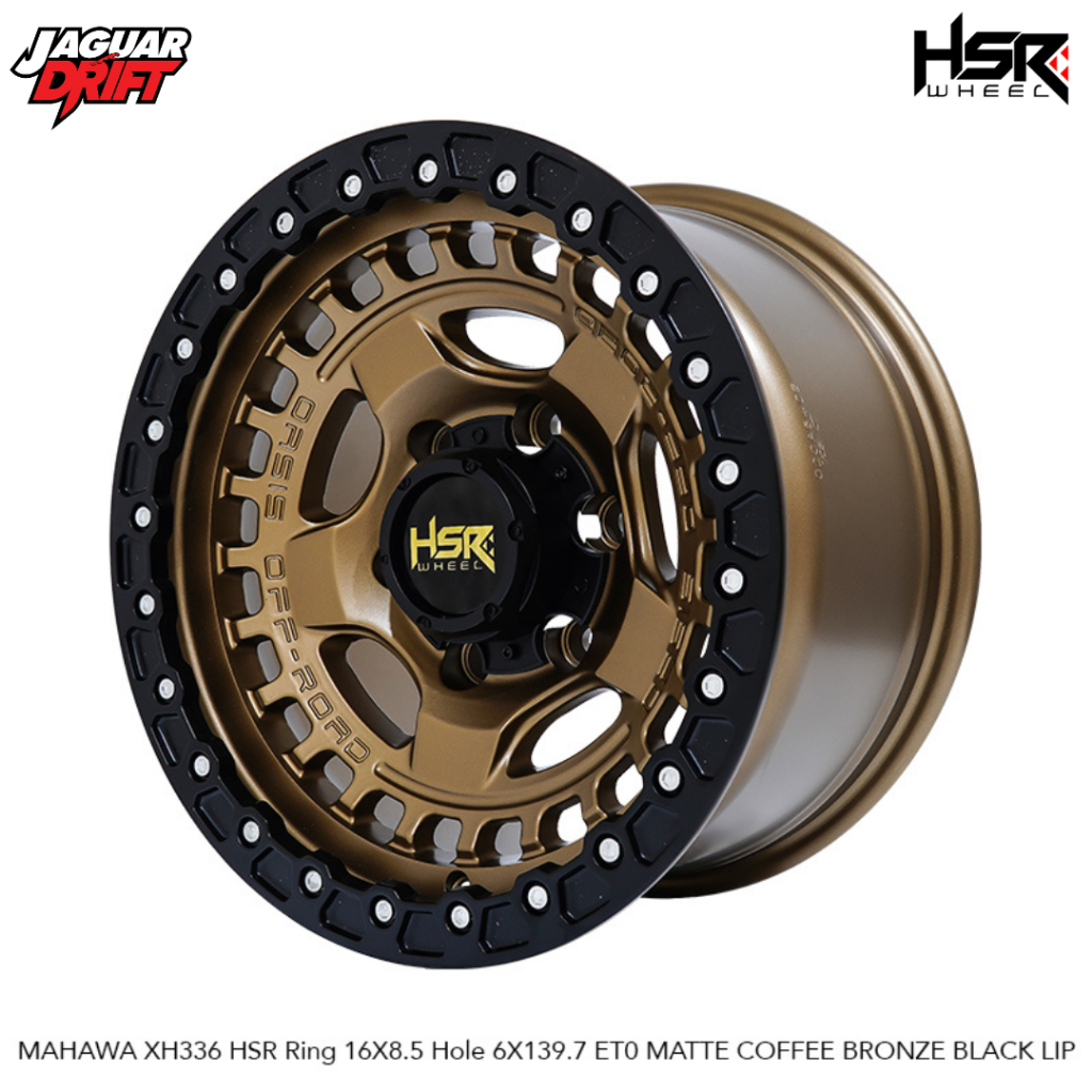 Velg Ring 16 Lubang 6 Untuk Mobil Triton, Strada, Hardtop Pelk Hsr Mahawa R16 Lebar 8,5 Pcd 6x139.7