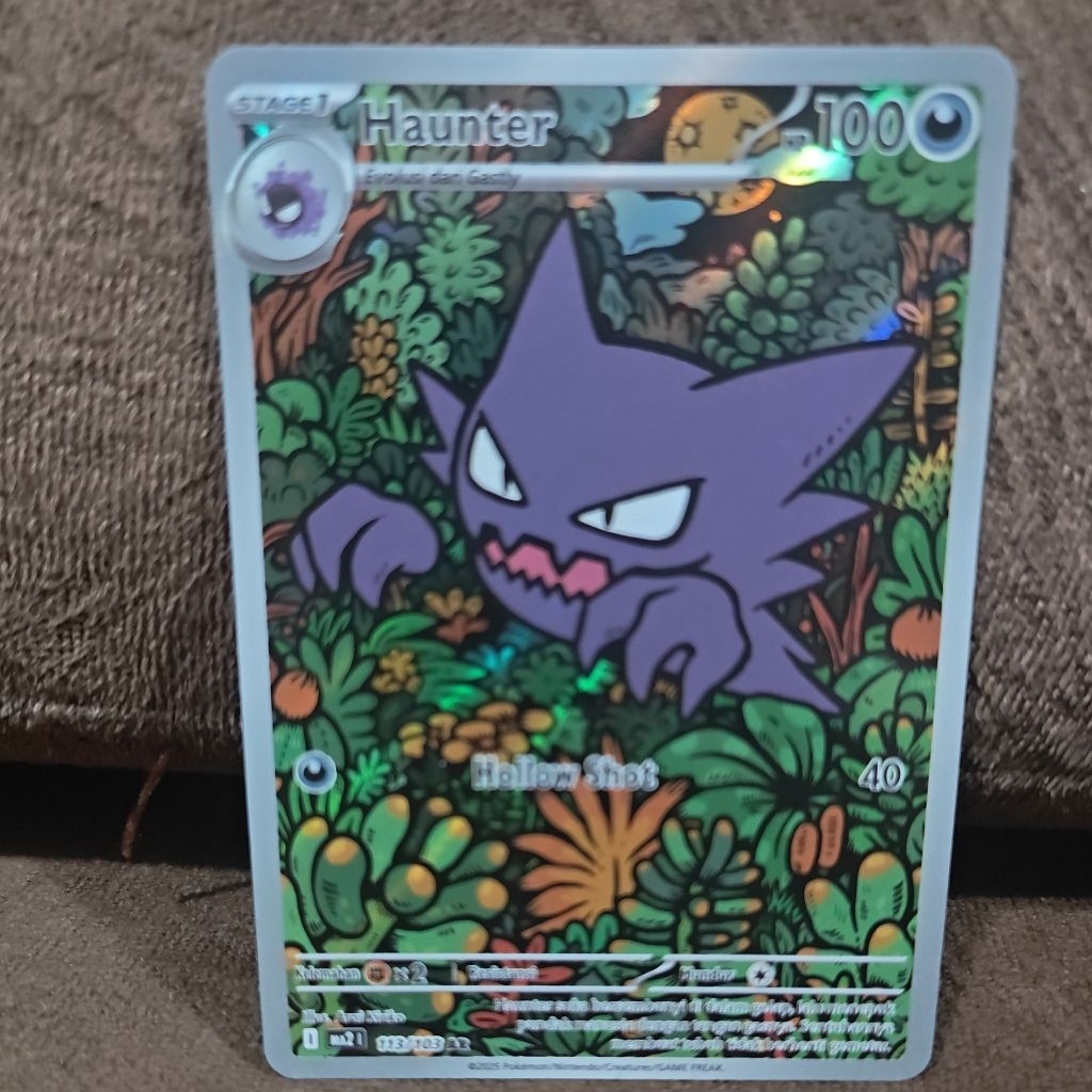 haunter holo pokemon English