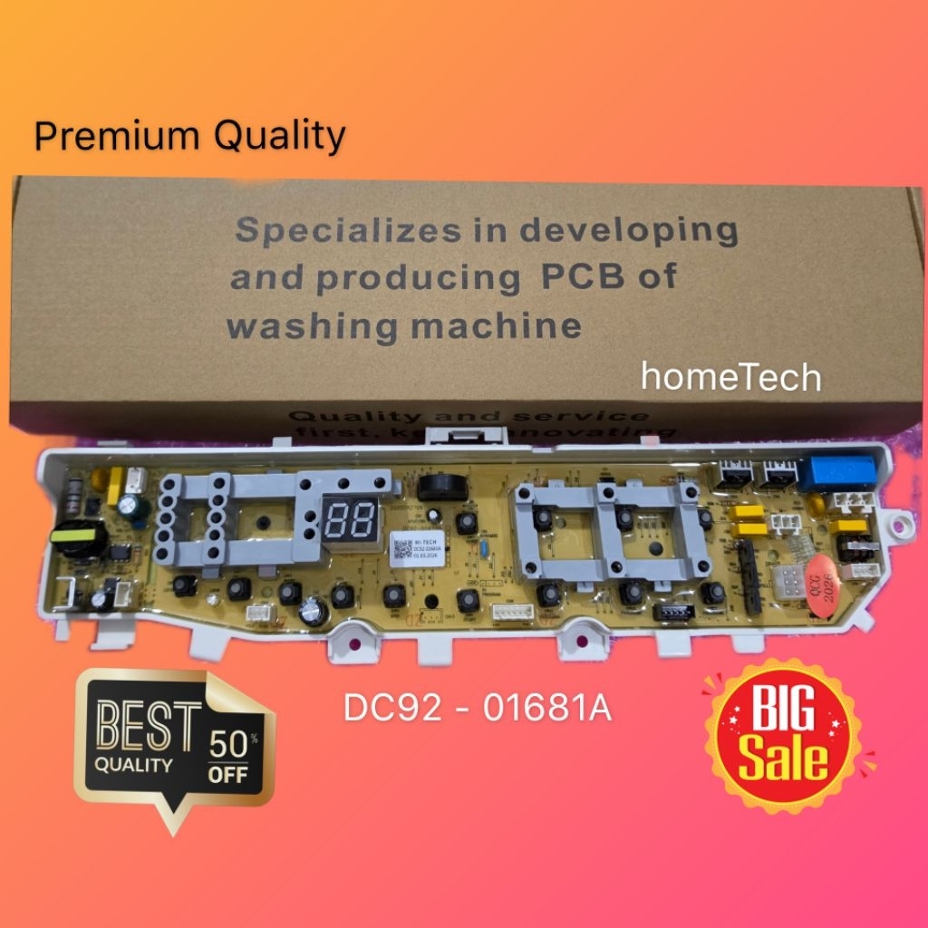 Modul mesin cuci samsung WA85F5S3 part DC92 - 01681A kwalitas ori Baru