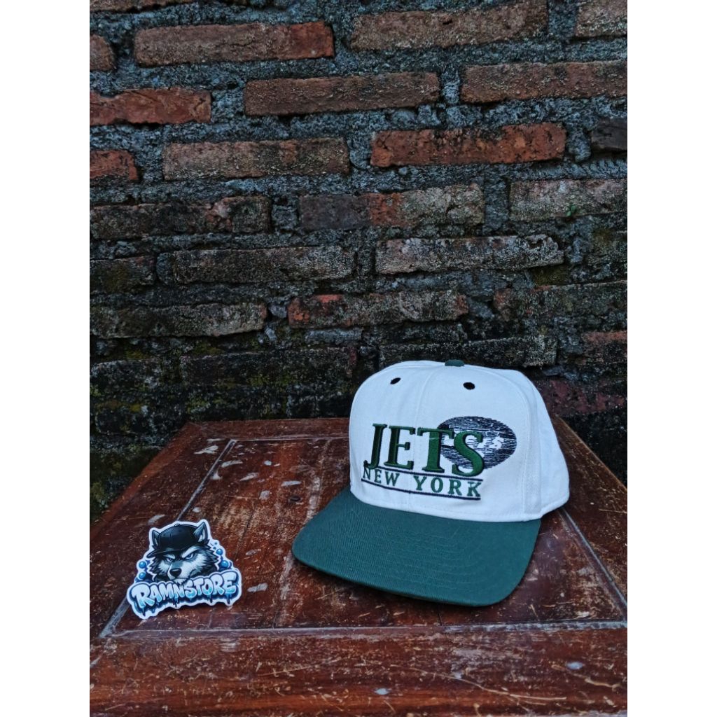 topi vintage nfl new york jets x reebok