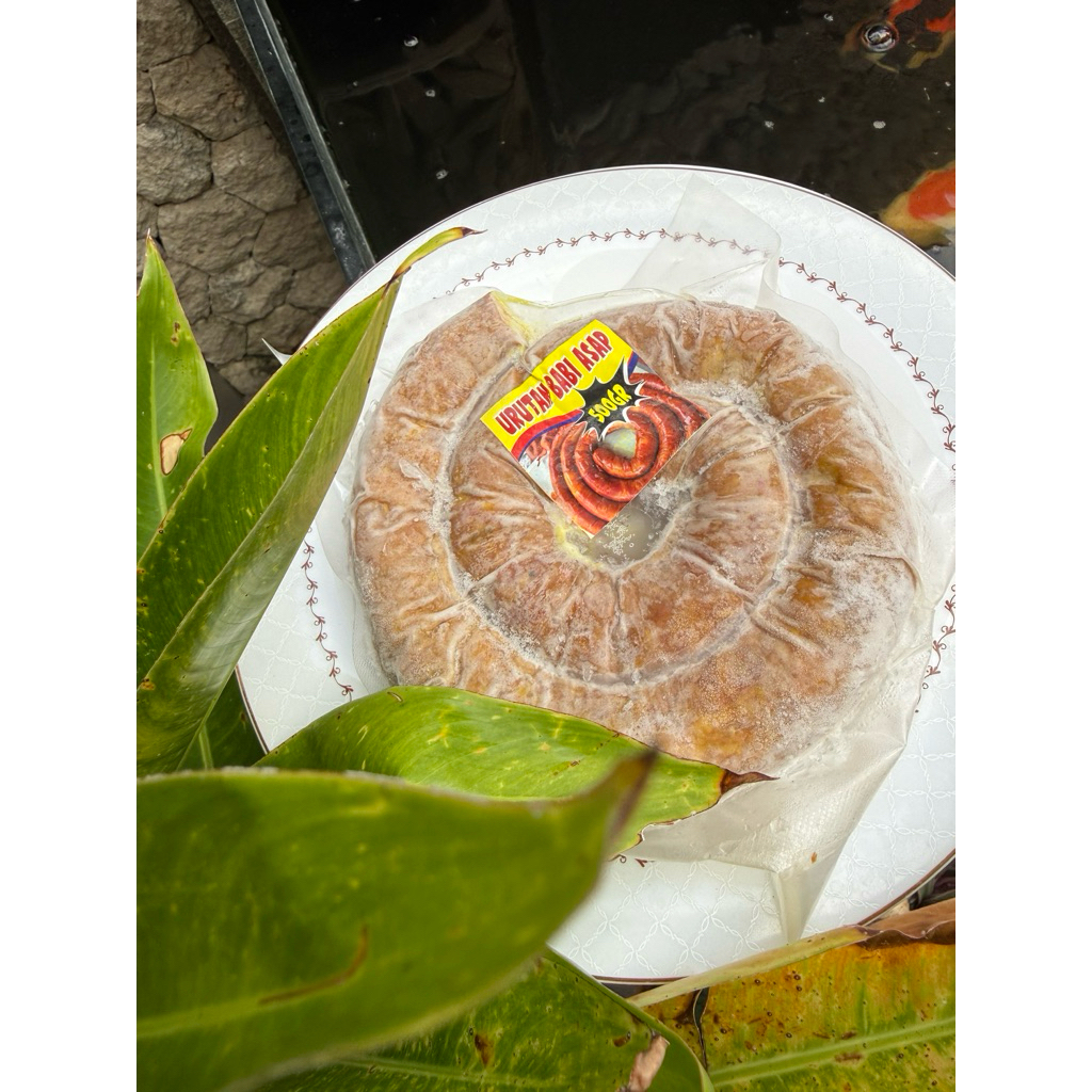irutan asap babi 80% daging