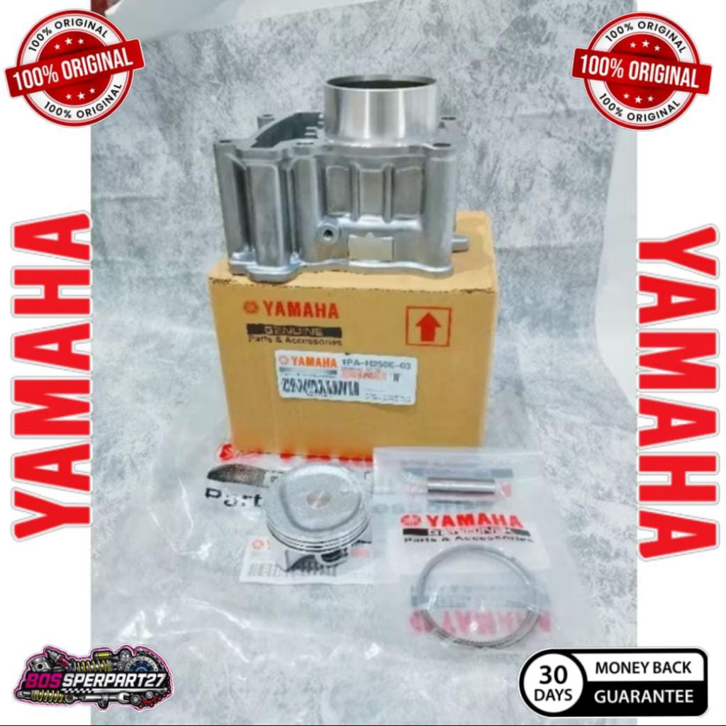 BLOK SEHER + PISTON SET VIXION OLD NEW 1PA ORIGINAL YAMAHA