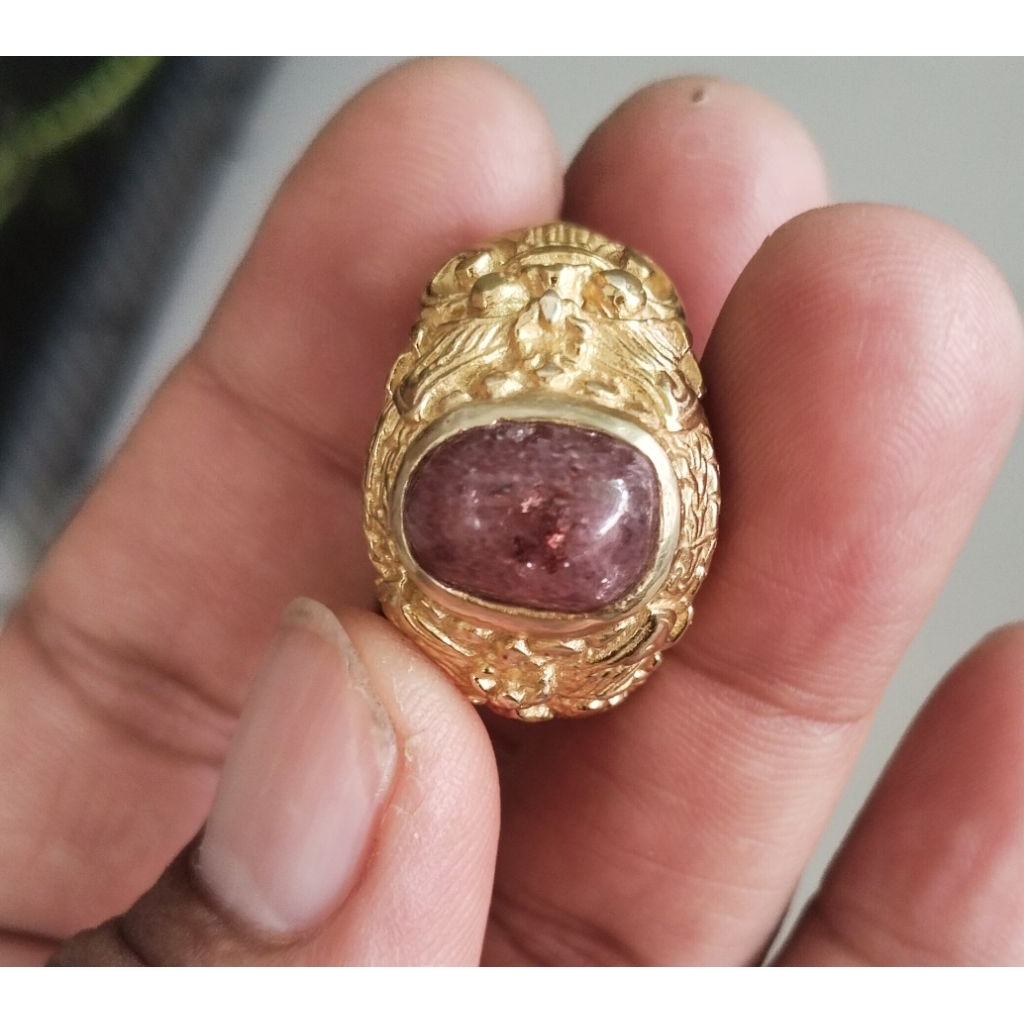 Permata mirah ruby afrika ring 9