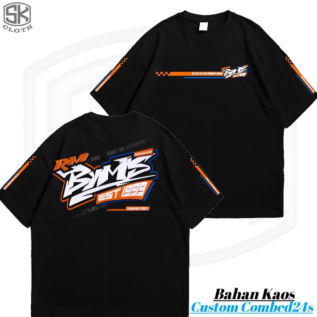 Kaos Rm Banyumas V3 / Baju Pria Wanita T-Shrit Cotton combed 24s