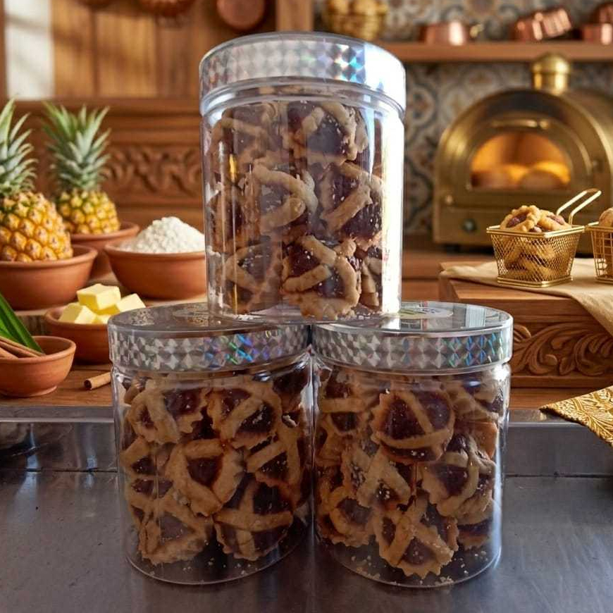 Kuker Kue Nastar Toples 350 Gram Nastar Premium Isi Selai Nanas Asli Nastar Keranjang