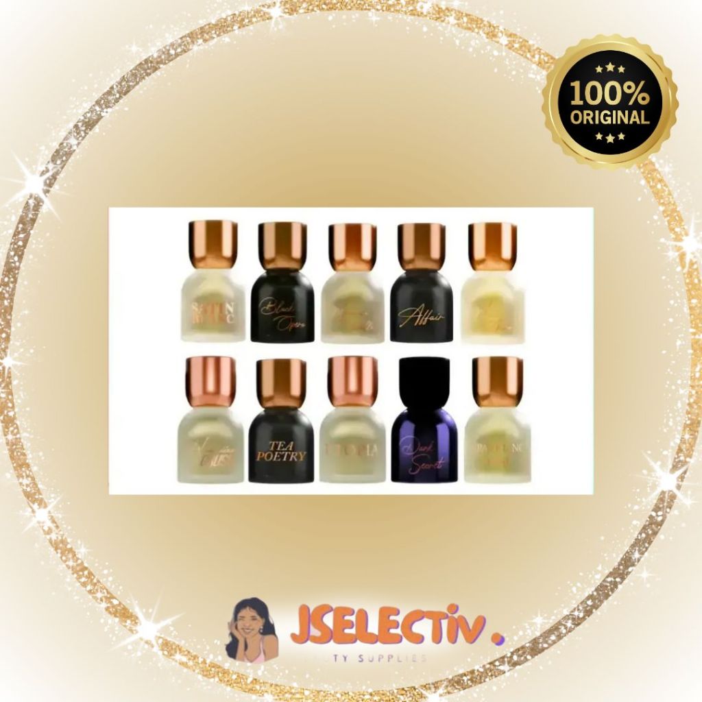MYKONOS PARFUM CEWEK MINIATURE COLLECTION - TRAVEL SIZE // JSELECTIV X JHON KOSMETIK // EDP EXTRAIT 