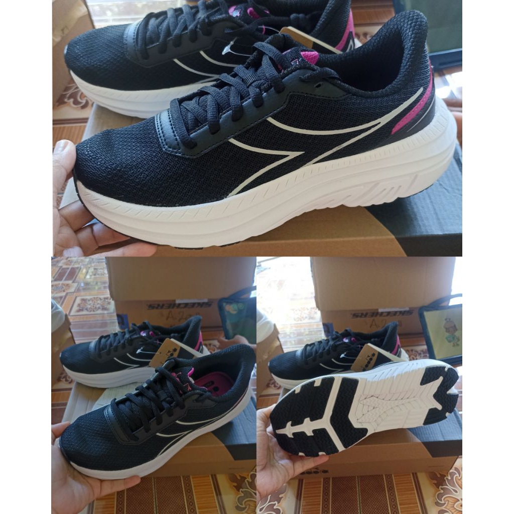 Sepatu Wanita Diadora Original Warna Hitam