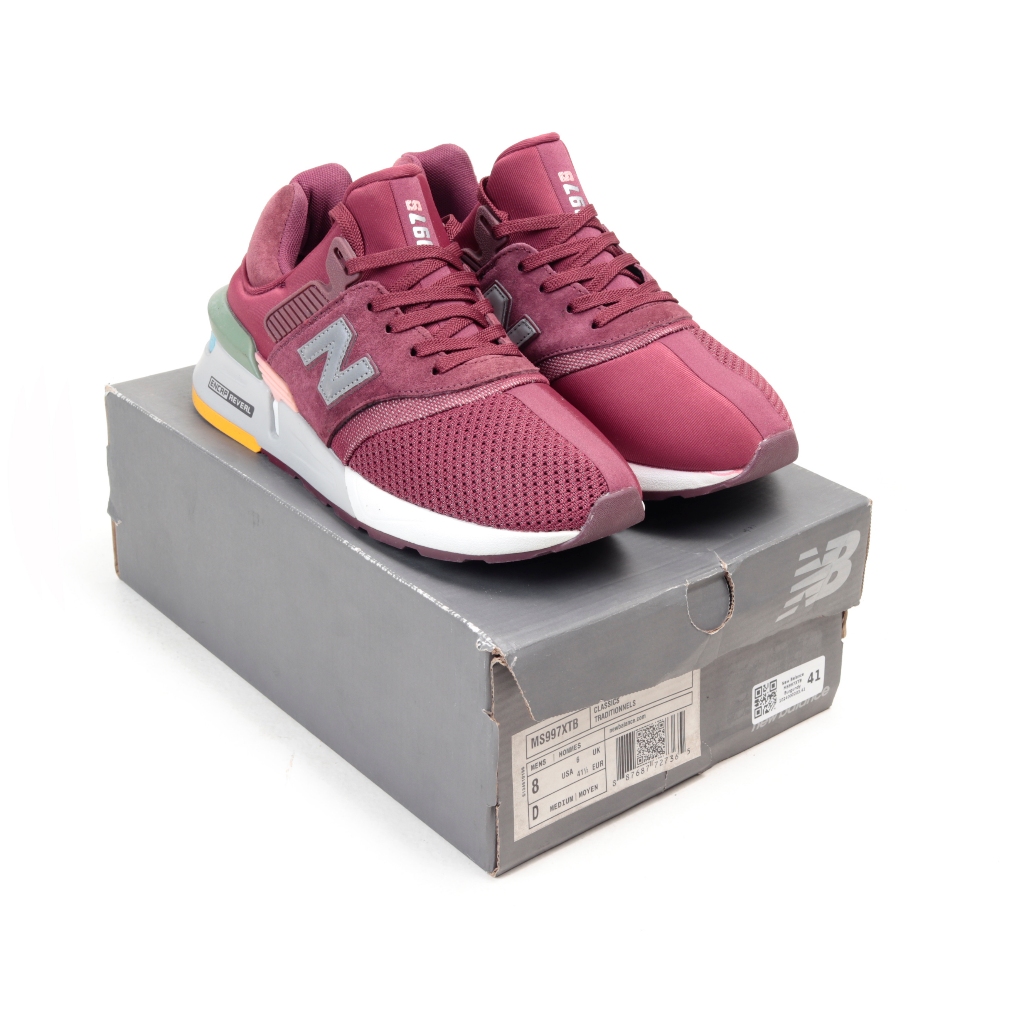 (MARKET) Sepatu Sneakers New Balance MS997XTB Burgundy - 997