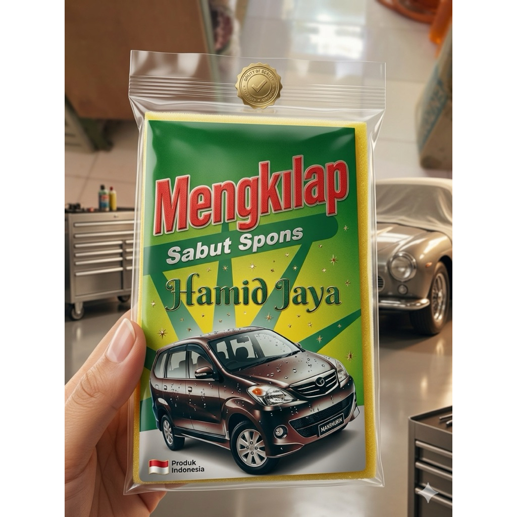 Spon cuci piring polytex .sabut+Spon cuci piring polytex