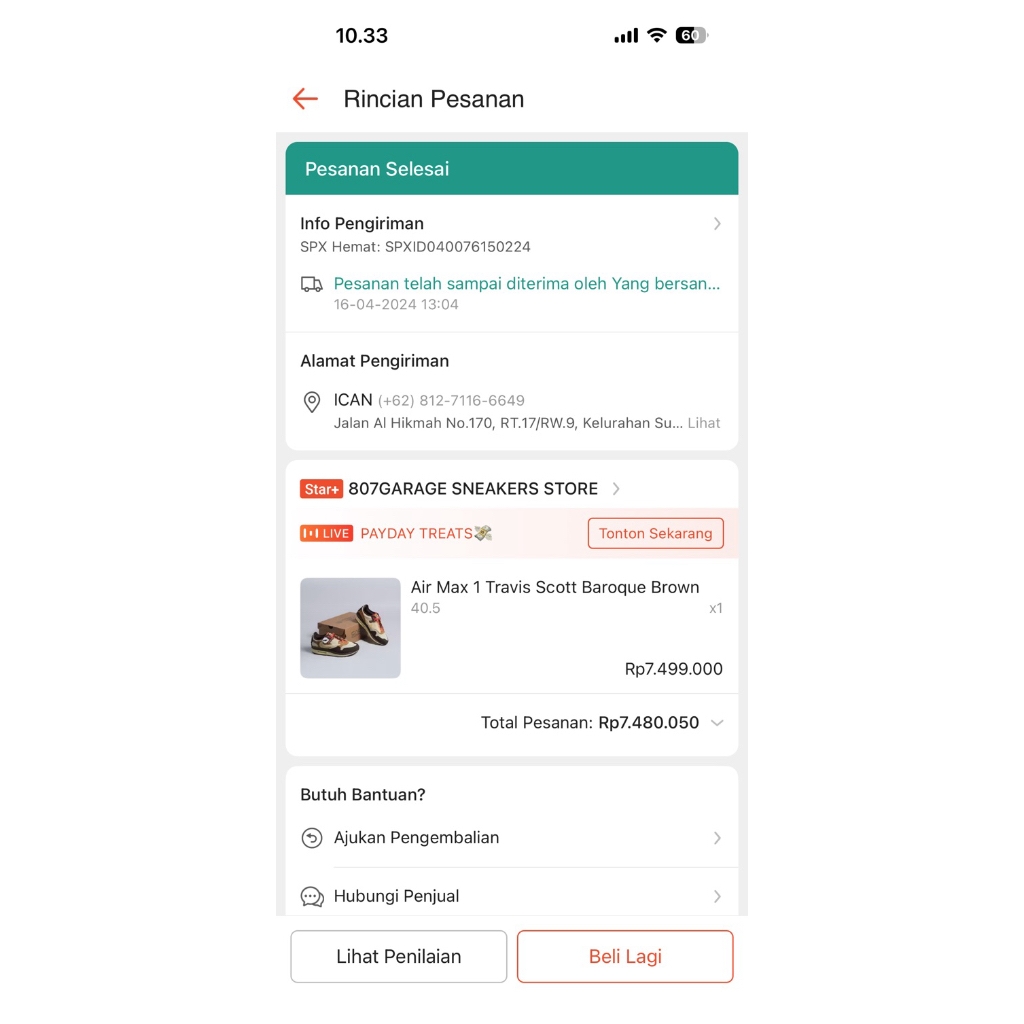 nike air max travis scott
