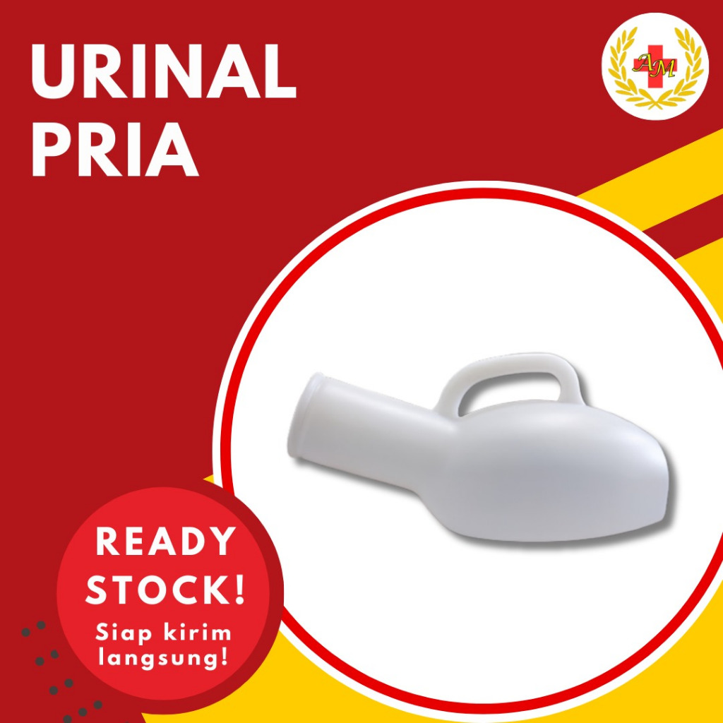 Pispot Dewasa Urinal Plastik Tempat Pipis Kencing Urine Urin