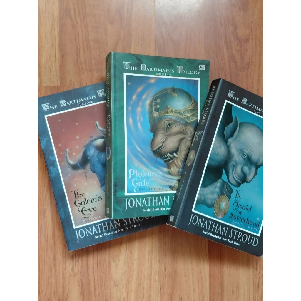 Trilogi bartimaeus jonathan stroud