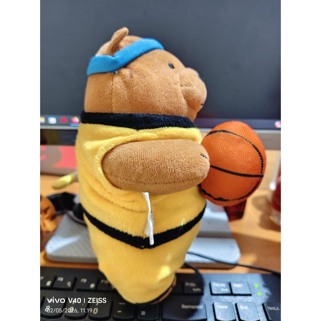 Boneka WBB Basket Ball We Bare Bears ORI