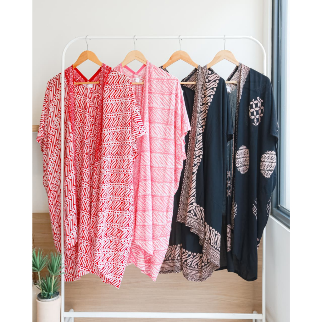 OUTER BATIK WANITA OUTER DELUXE OUTER BATIK MODERN OUTER OVERSIZE OUTER MURAH OUTER PANJANG TANGGUNG