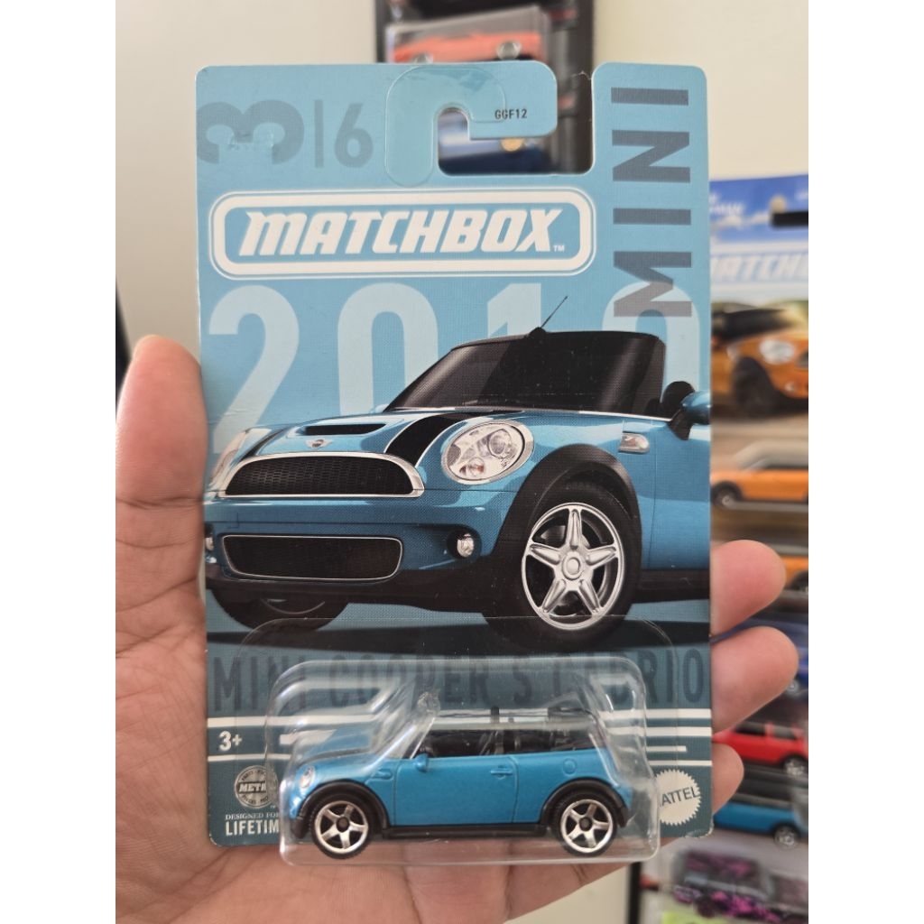 matchbox mini cooper series