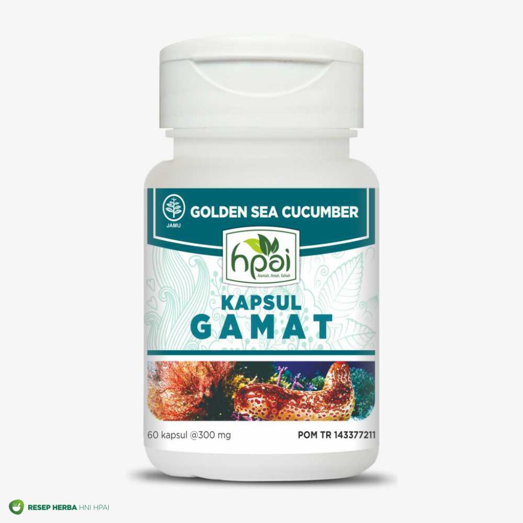 Kapsul Gamat Teripang Emas
