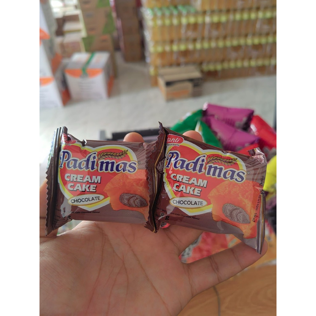 PADI MAS CREAM CAKE | SATU KARTON | Rasa Coklat | Ready Stok