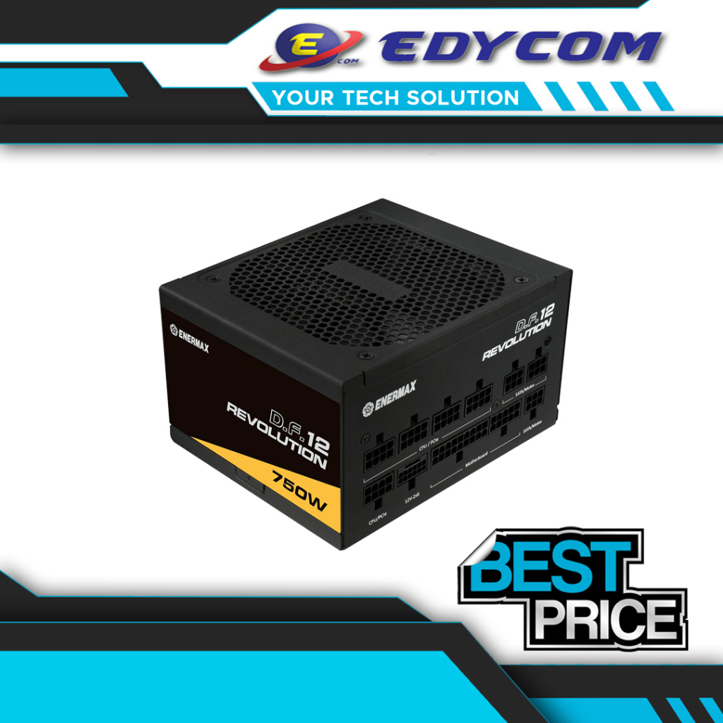 POWER SUPPLY ENERMEX REVOLUTION D.F 12 750W 80+ GOLD Fully Modular ATX 3.1