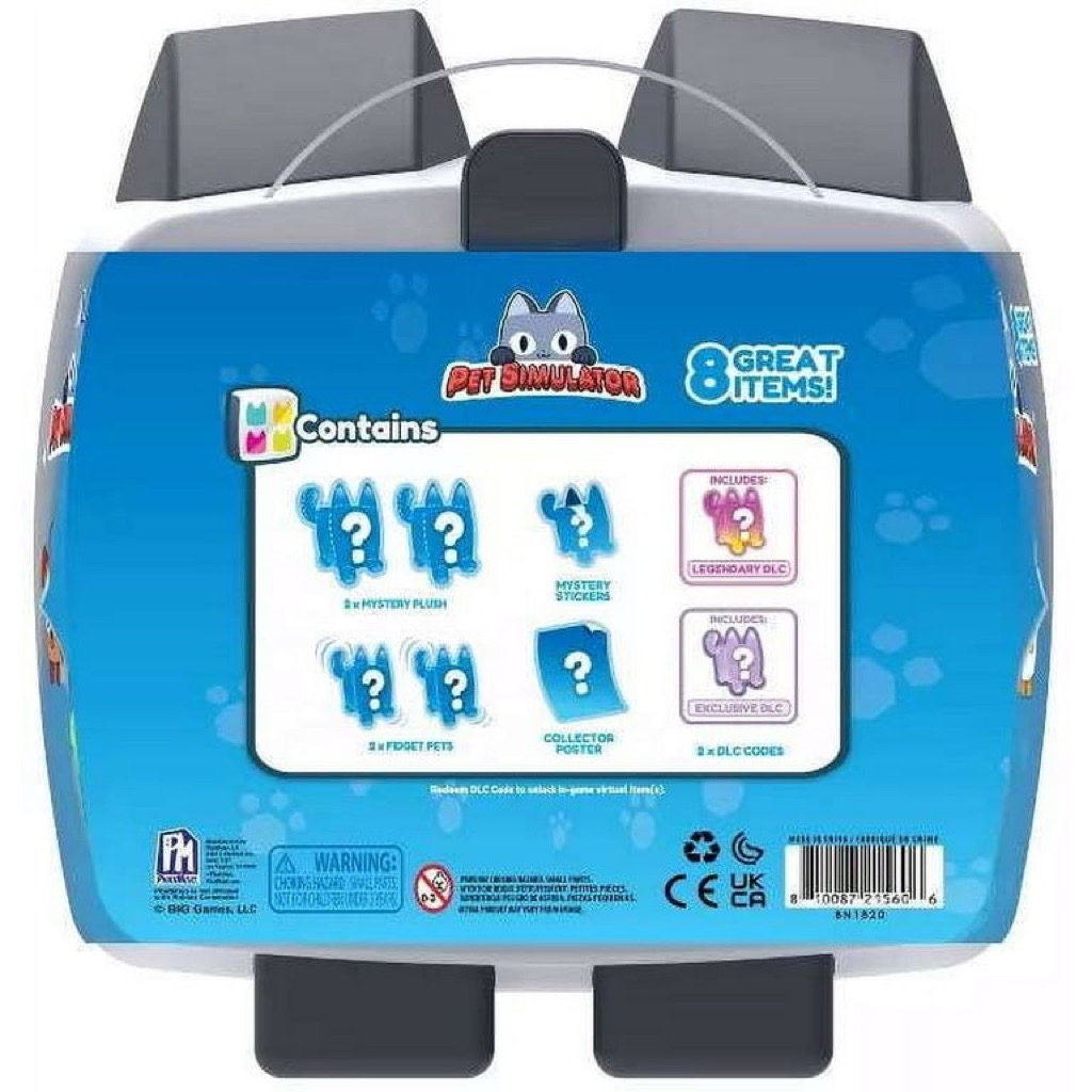 Pet Simulator X Dalmatian Exclusive Collector Bundle Mainan Anak Koleksi Karakter Rumah-Pilihan