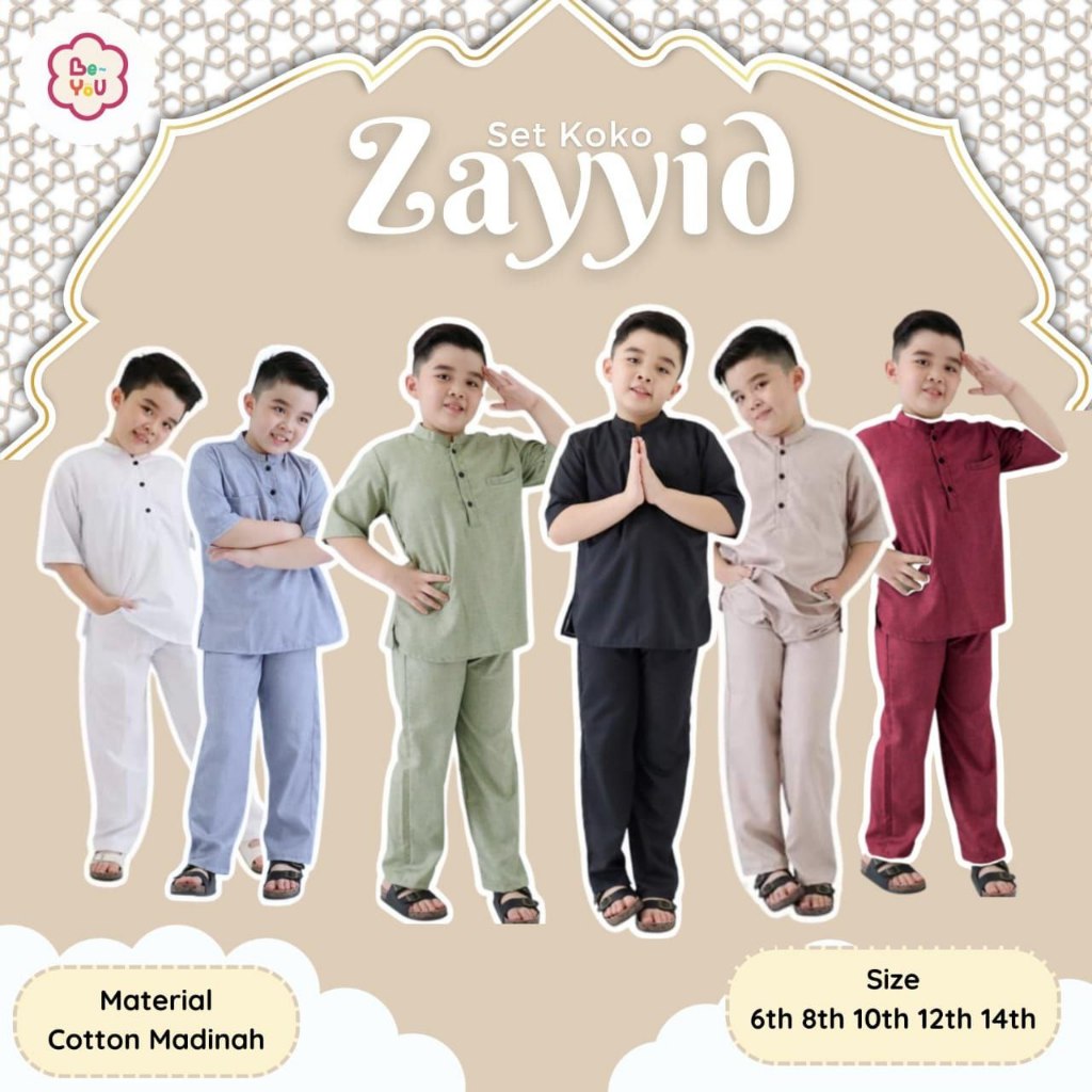 SET KOKO ZAYYID BY BE-YOU (8774)
