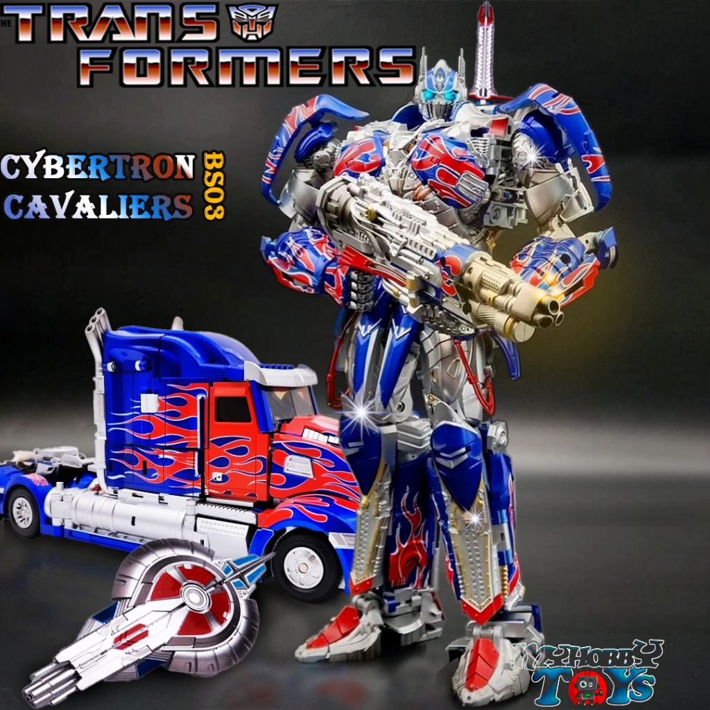 [100% ORI ] Action Figure Optimus Prime Transs Formers The Last Knight Transform Truck Not Threezero