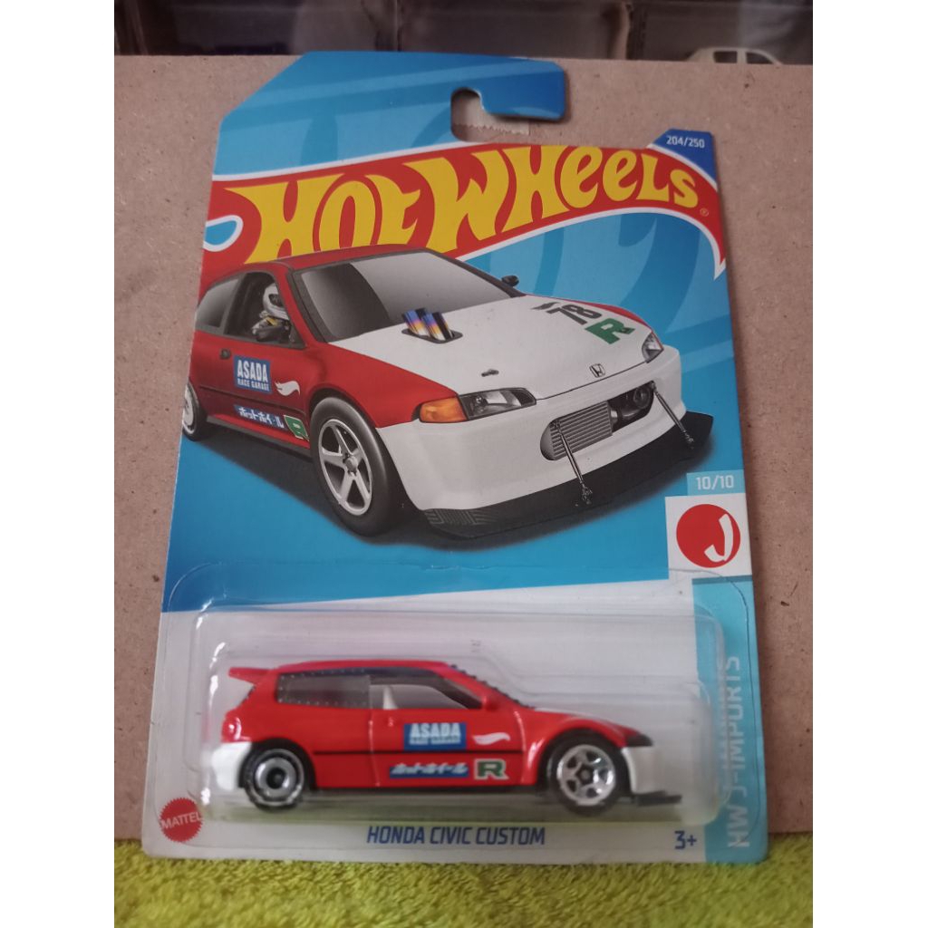 Hotwheels Civic eg Custom