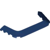 Lego Dark Blue Part 3166 Wedge 10 x 4 x 2/3 Cutout (Mudguard)