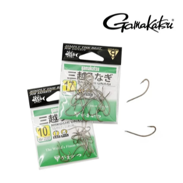 [O0 Q] Pancing Gamakatsu Mikoshi Unagi 12183 Mata Kail Kuat Made in Japan