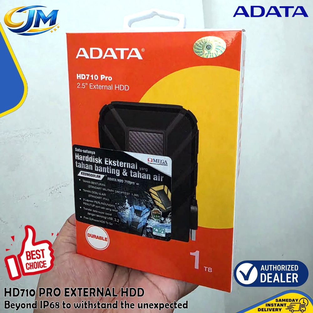Harddisk ADATA HD710 Pro External 2,5" 1TB - HDD External 1TB