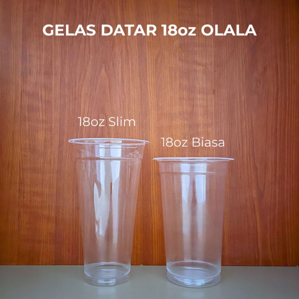 cup gelas plastik 18 Oz isi 40 pcs