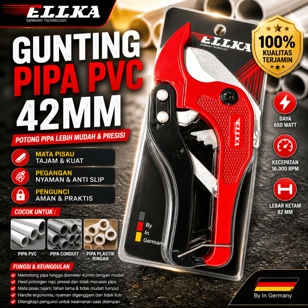 Gunting Pipa Camel Gunting Pipa Pvc 42mm Gunting Paralon Gunting Potong Pipa Camel Pemotong Pipa