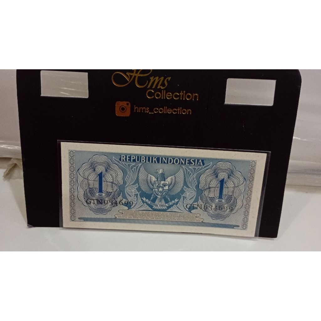 Uang Kuno 1rupiah Gress UNC