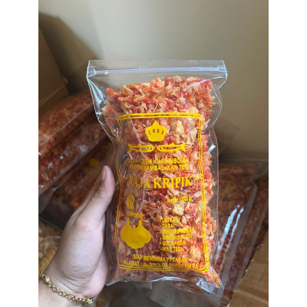 keripik Sambal Teri Sibolga200 gr
