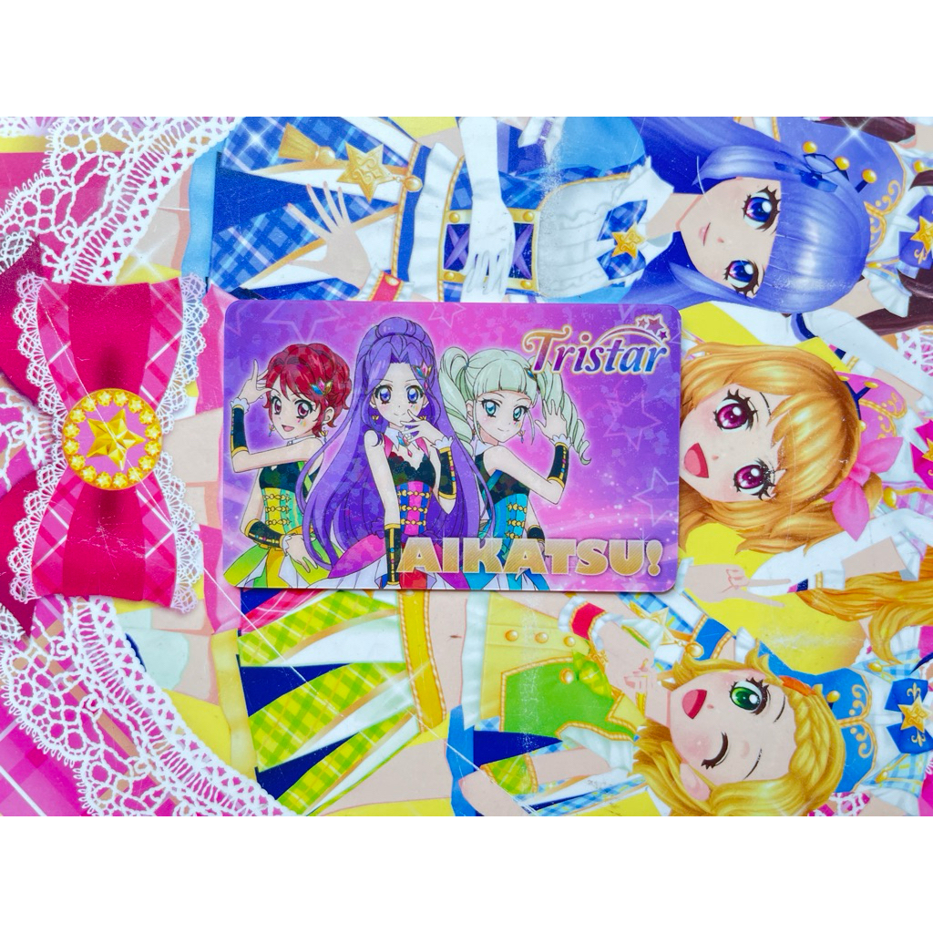 Kartu Aikatsu Sertifikat Penggemar Tristar Fan Certificate Card Mizuki Kanzaki Yurika Todo Kaede Ich