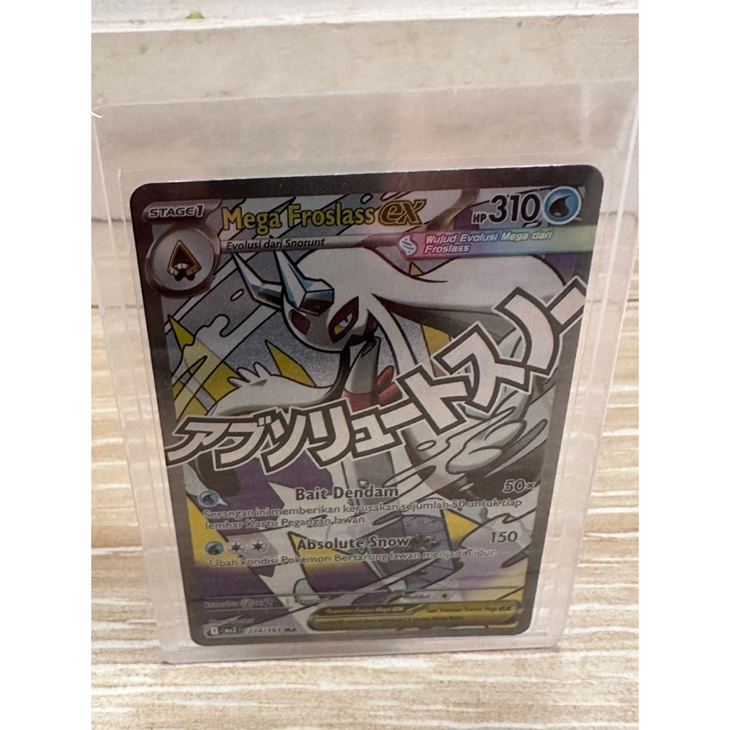 Pokemon MEGA froslass EX MA mega impian ex ind