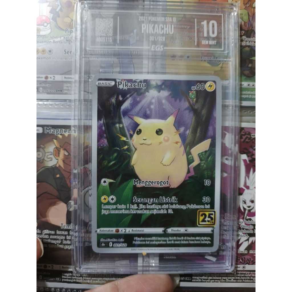 Pokemon Pikachu s8a 25th anniversary