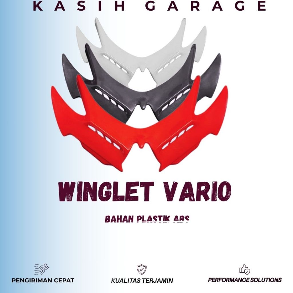 WINGLET VARIO PLASTIK WINGLET VARIO 125 WINGLET VARIO 150 WINGLET VARIO LED OLD WINGLET VARIO NEW