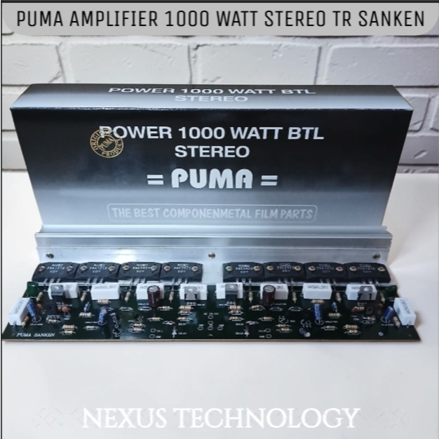 Kit Power Amplifier 1000 Watt Stereo TR Sanken PUMA PRODUCT