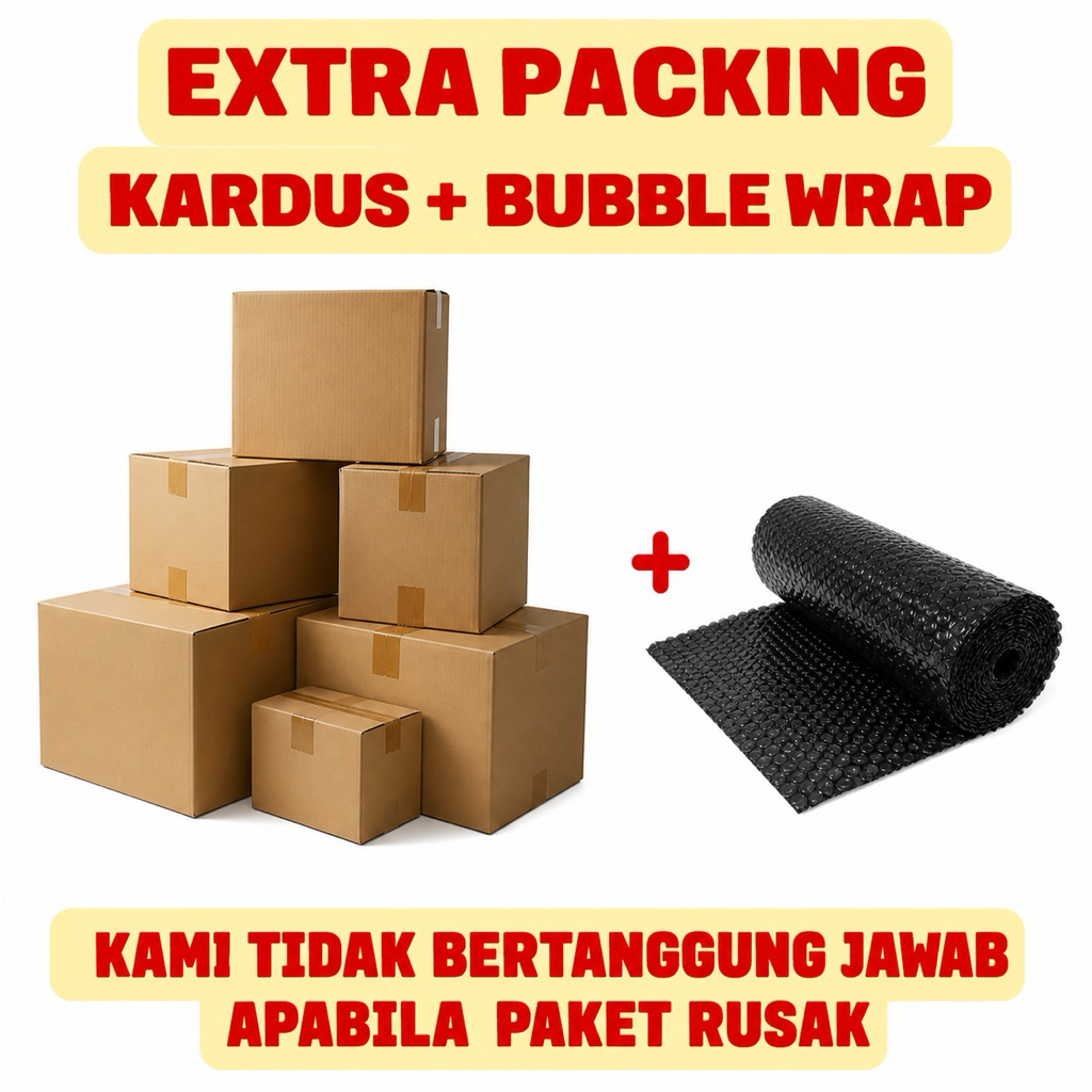 Extra packing, agar sampai tujuan selamat