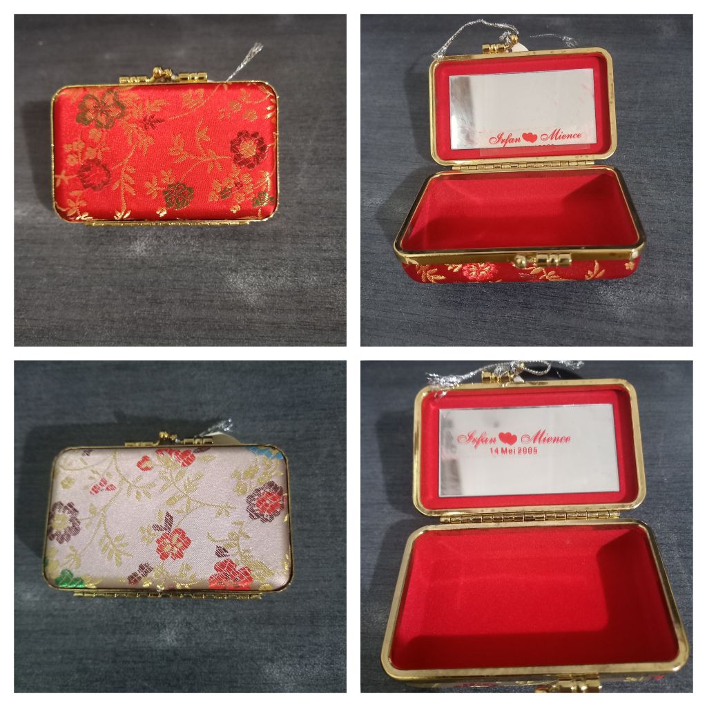 Souvenir Tas Lipstik+cermin barang antik kualitas sangat bagus