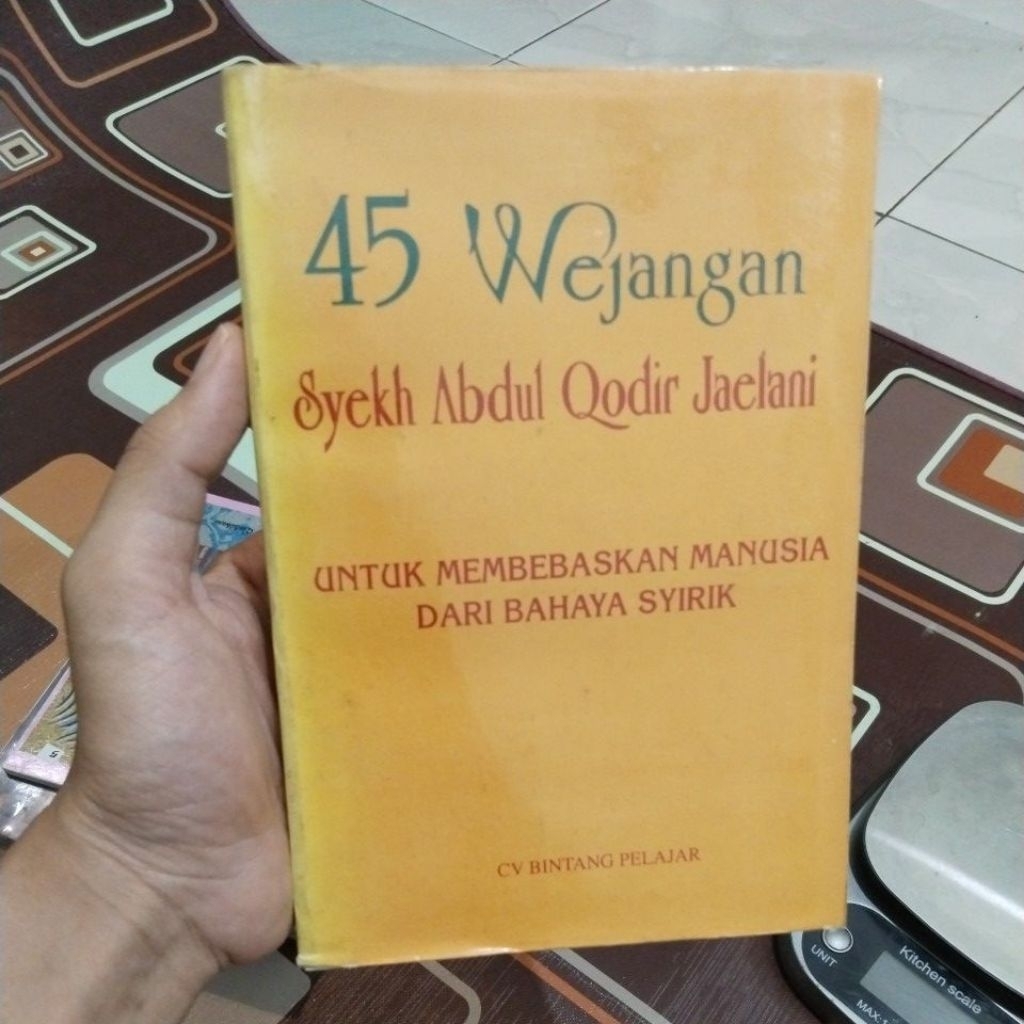 Buku 45 Wejangan Syekh Abdul Qodir Jaelani CV Bintang Pelajar