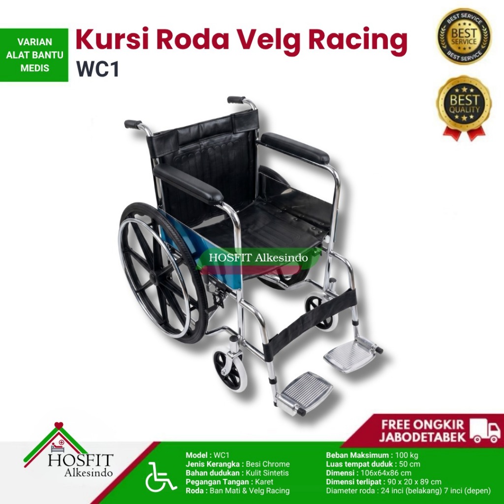 Kursi Roda GTT Velg Racing