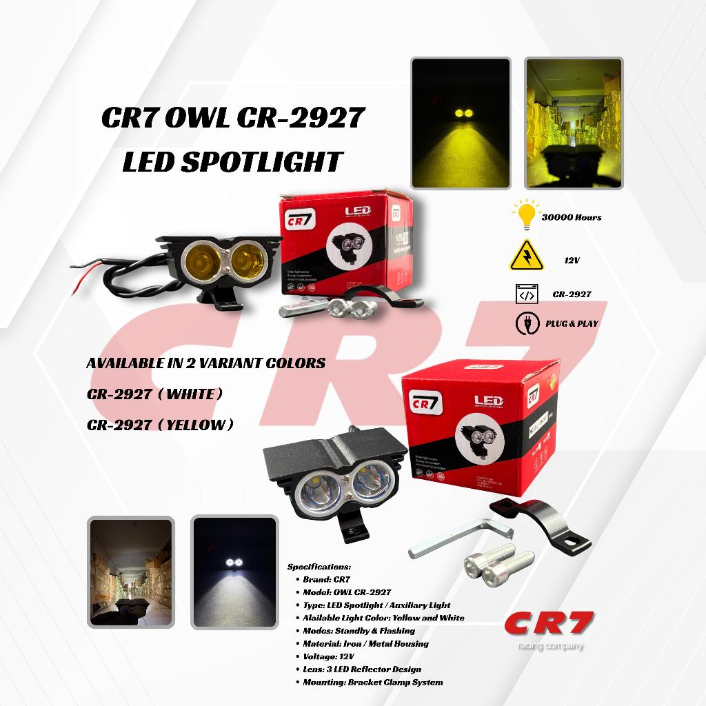 Lampu Sorot LED CR7 Owl CR-2927 – Spotlight 2 Mata Motor