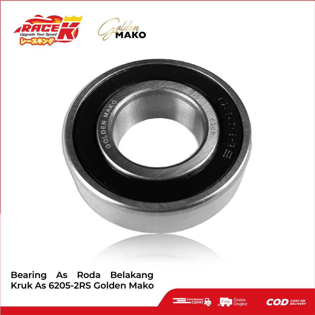 Golden Mako Bearing Laher Lahar Kruk As Yamaha Jupiter Z Vega RX King RXS RZR RXZ Force 1 F1ZR F1Z Y