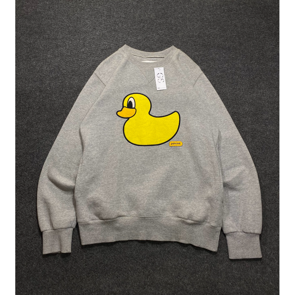 CREWNECK PANCOAT SECOND / SWEATER PANCOAT DUCK YELLOW