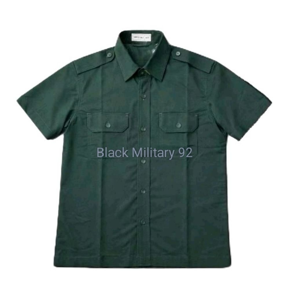 BAJU PDH TNI AD / KEMEJA TNI JATAH 2024/2025 / BAJU PDH TNI KRAH BERDIRI