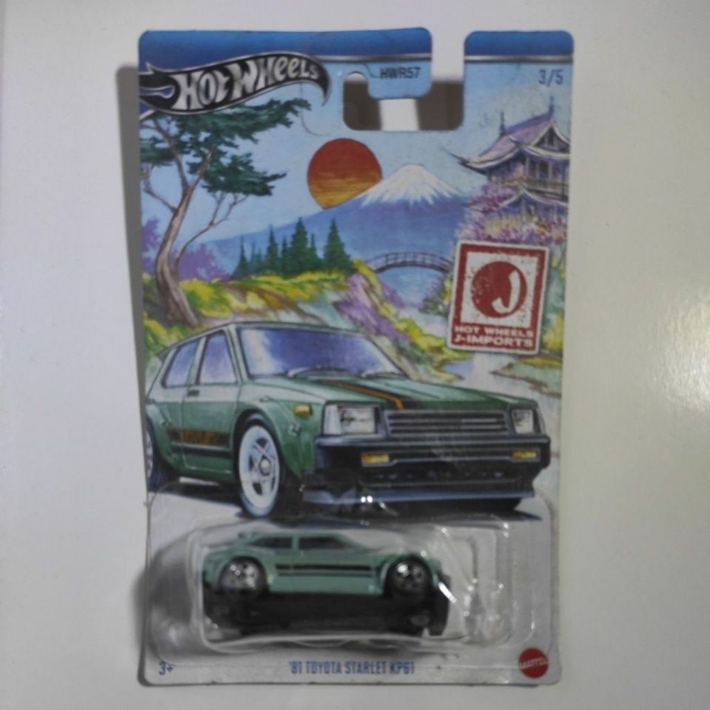 hot wheels toyota starlet 81 kp61