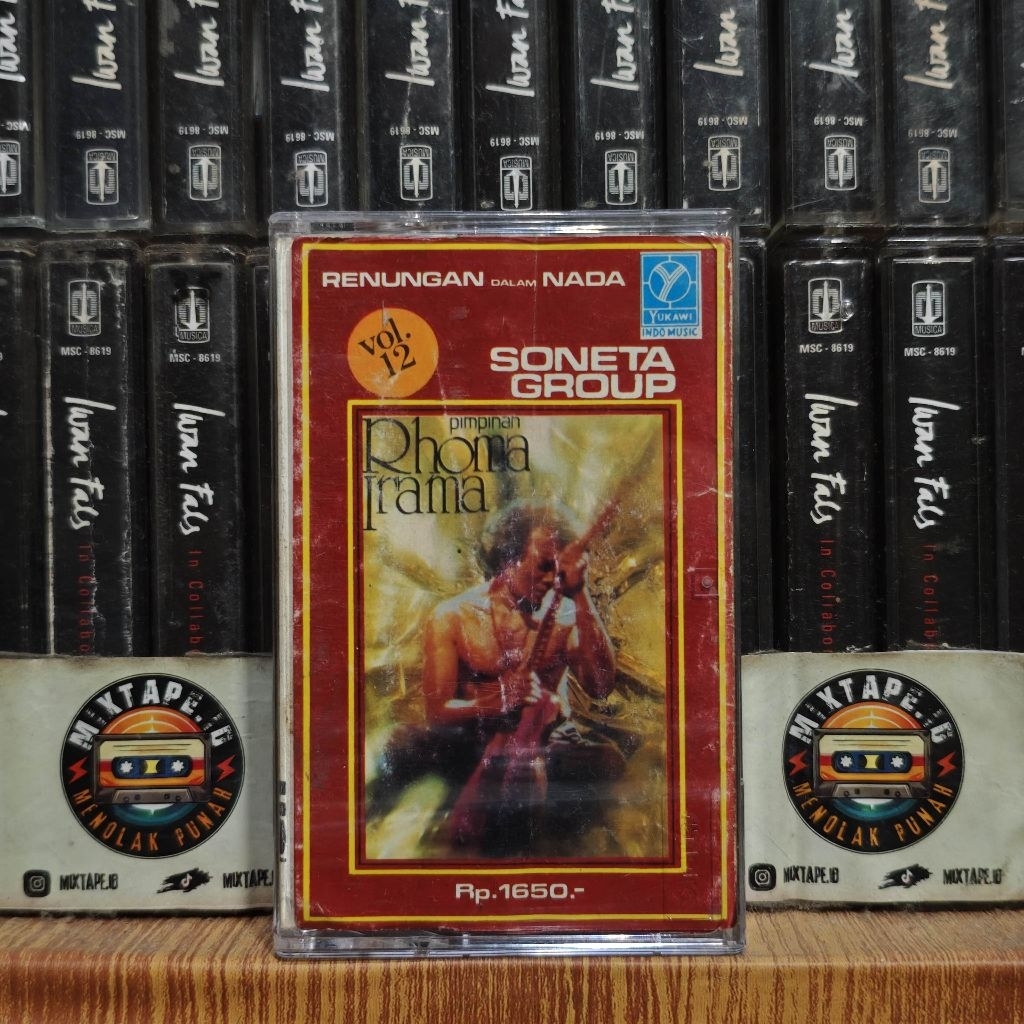 Kaset - Rhoma Irama - Soneta Volume 12 - Renungan Dalam Nada - Rhoma Irama & Soneta Group - Radio Ta